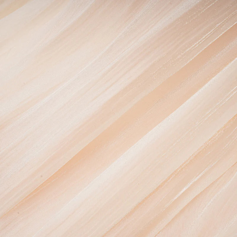 Vestido Mini Eugénie Elegante Plisado en Tono Neutral